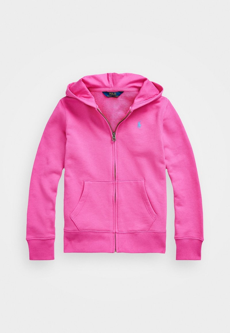 Polo Ralph Lauren FULL ZIP - Tröja med dragkedja - belmont pink/new england blue