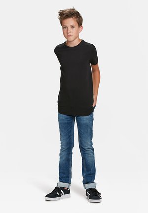WE FASHION JONGENS BASIC T-SHIRT, 2-PACK - T-shirt basic - black