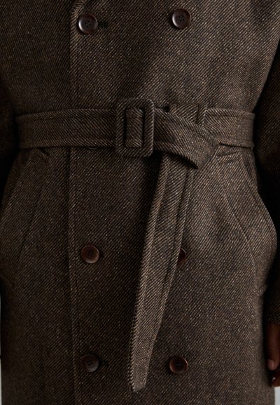 Filippa K DOUBLE BREASTED - Klassisk frakke - walnut brown