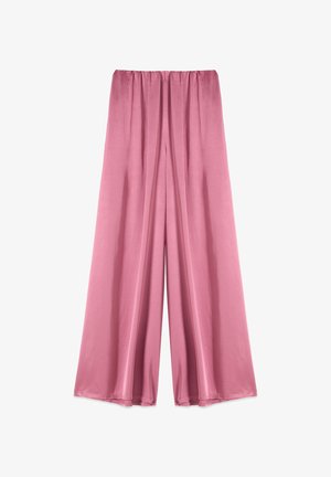Oltre, PANTALONI PALAZZO - Broek - rosa