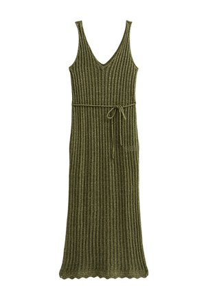 New Look METALLIC LADDER STITCH BEACH - Maxi dress - khaki