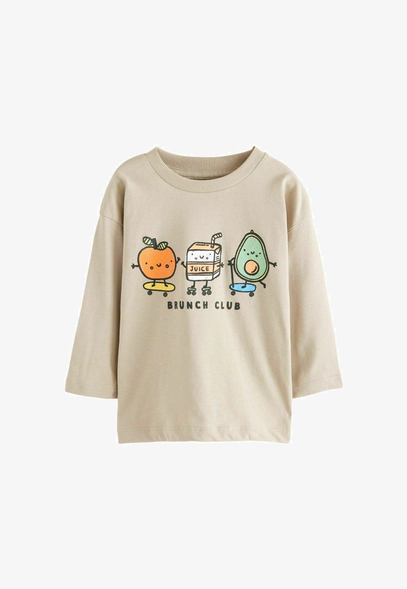 Next REGULAR FIT - Langærmet T-shirt - neutral brunch club