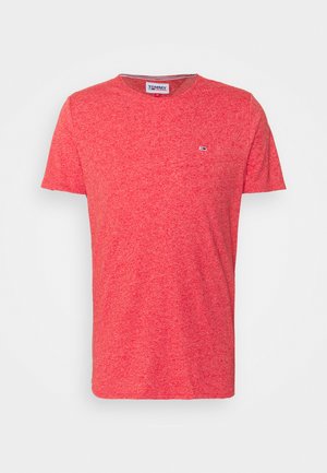 TJM SLIM JASPE C NECK - Basic T-shirt - deep crimson