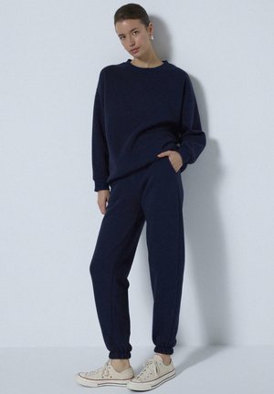 SET - Tepláková súprava - navy blue