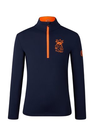 FIRST LAYER BENNO - Sweat zippé - navy-blau