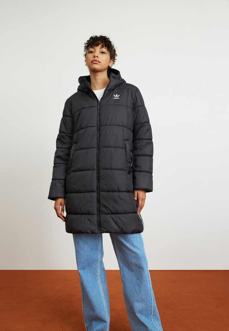 adidas Originals - ADICOLOR LONG - Winter coat - black, Enlarge