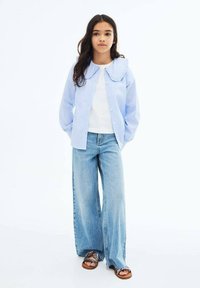 Mango Kids - WIDELEG - Relaxed fit jeans - medium blue Thumbnail Image 1