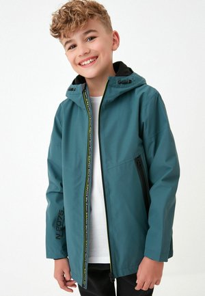 Impermeable - teal blue