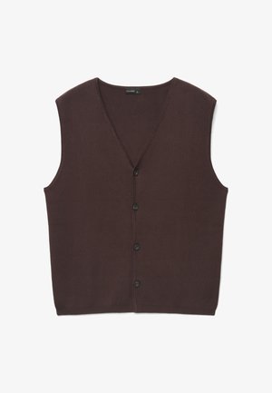Calliope, MAGLIA TINTA UNITA - Weste - marrone