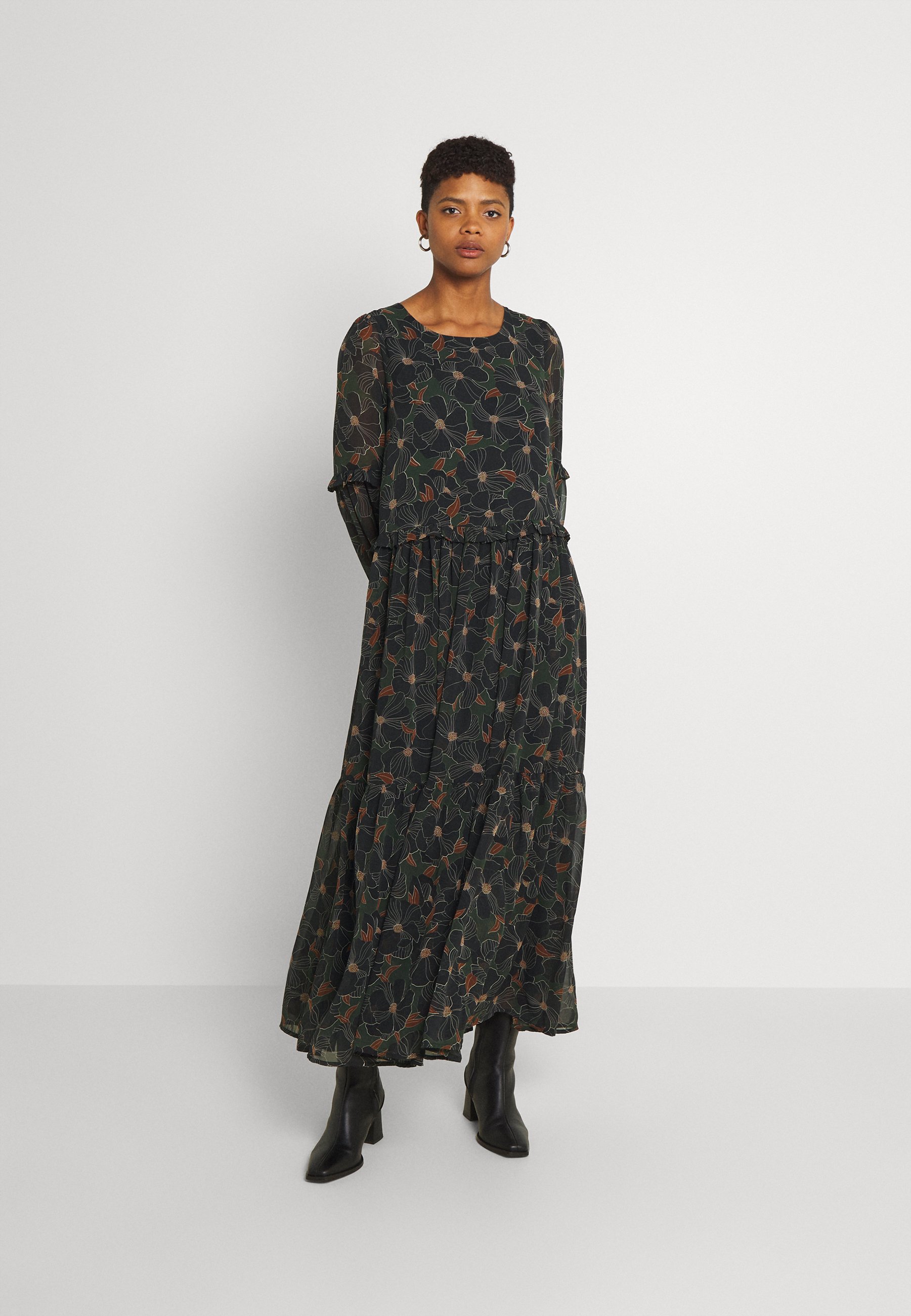Molly Bracken LADIES DRESS - Vestito lungo - khaki/cachi - Zalando.it