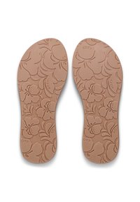 Ροζ πέλματα με λουλουδάτο σχέδιο και ανάγλυφο λογότυπο, με υφή για καλύτερο κράτημα και άνεση, σχεδιασμένα να ταιριάζουν σε στάνταρ υποδήματα.