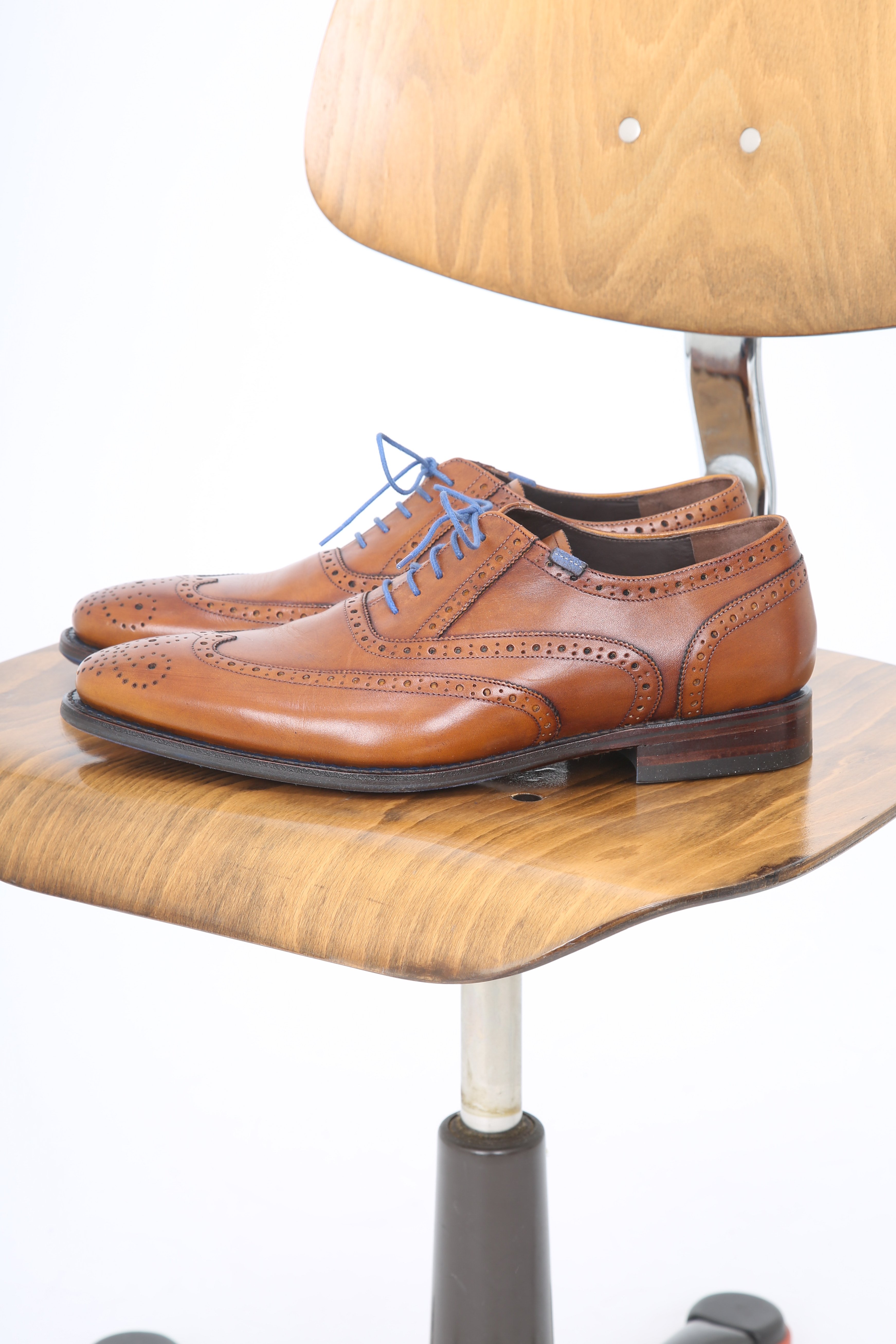 Floris van Bommel Veterschoenen - cognac - Zalando.nl