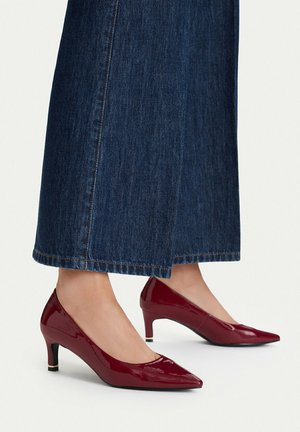 Lasocki, LASOCKI PUMPS WOMEN'S BURGUNDY 5907964191551 - Pumps - burgundy