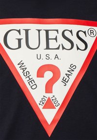 Guess ORIGINAL LOGO TEE - Trükipildiga T-särk - smart blue