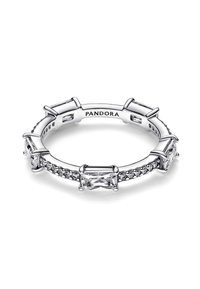 Pandora RECTANGULAR SPARKLING  - Prstan - sterling silver
