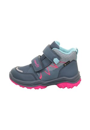 High-top trainers - blau pink