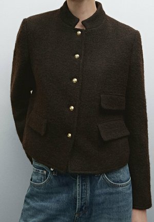 Blazer - mottled dark brown