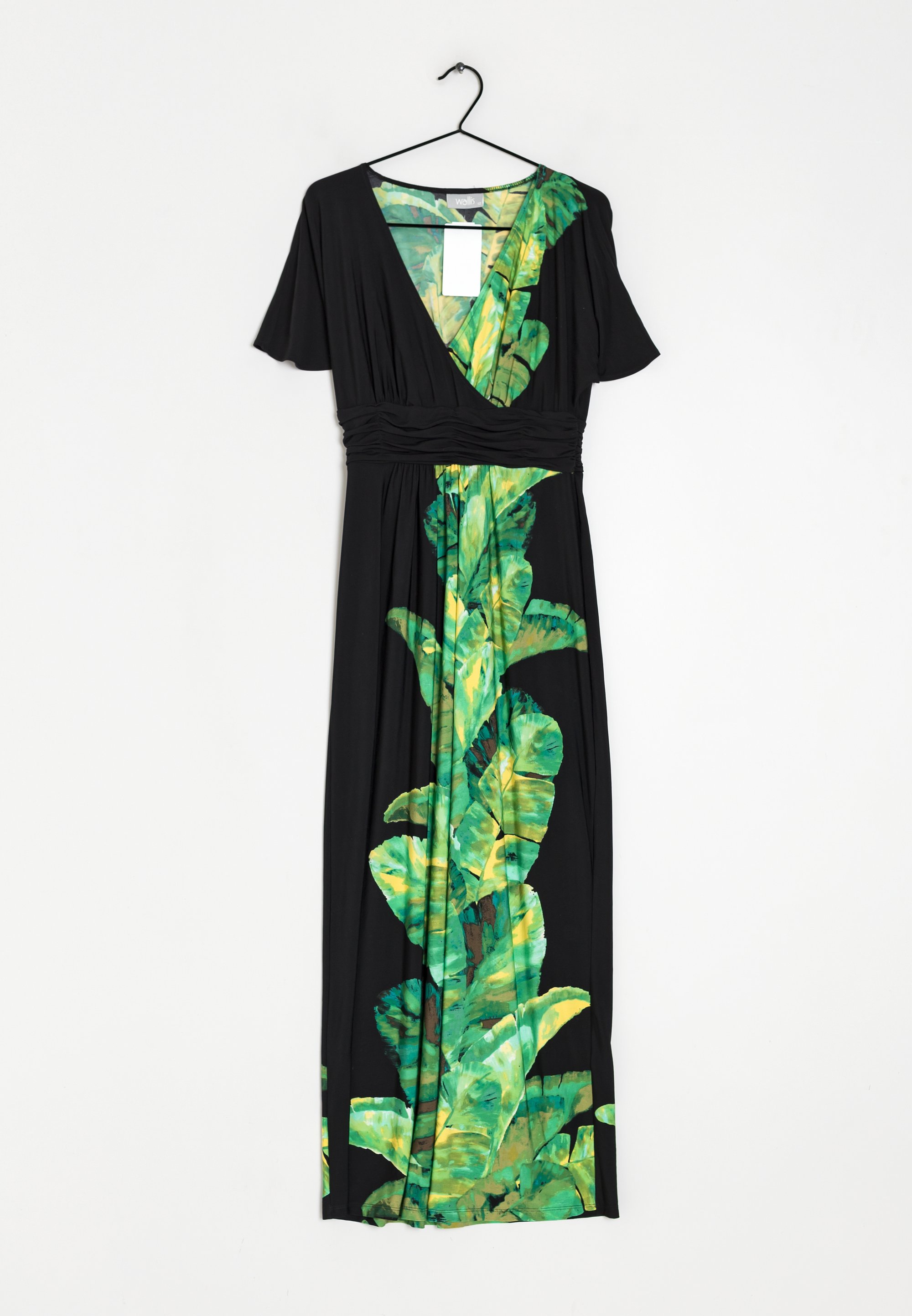 wallis green dress Green Wallis Petite Lace Puff Sleeve Midi Dress