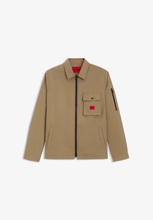 HUGO, HUGO - Let jakke / Sommerjakker - beige melange eight
