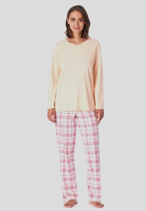 Pigiama Da Donna Con Risvolto In Seta Nera - Foto 4