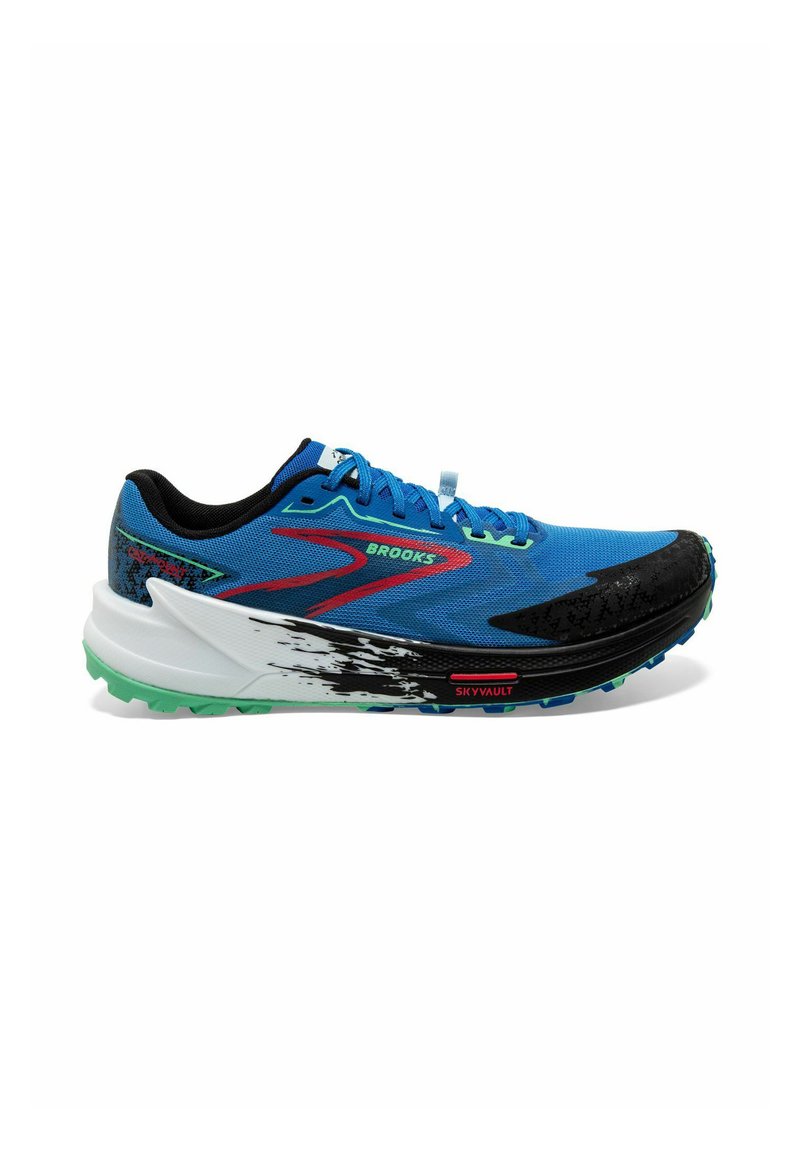 Brooks CATAMOUNT 3 - Zapatillas de trail running - victoria blue black ...