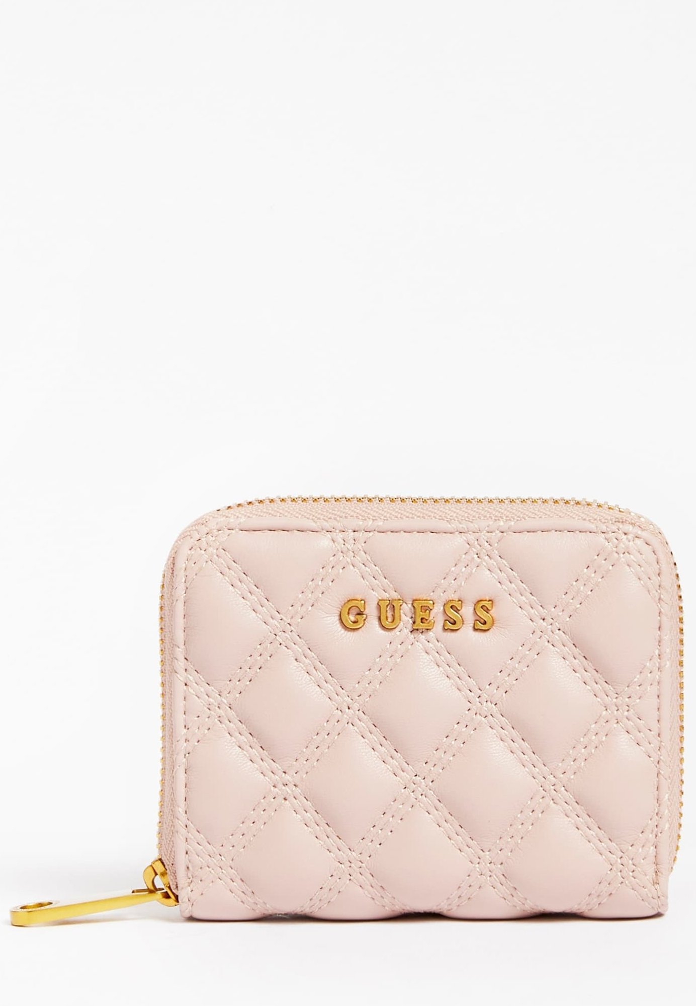 Guess PORTEMONNAIE ELIVRA GESTEPPT Geldbörse rose/pink Zalando