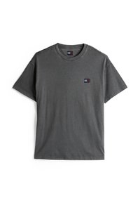 LABEL TEE - T-shirts - washed black