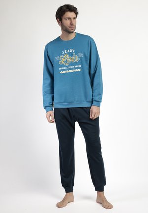 MANGA LARGA SNOW SET - Conjunto de pijama - azul