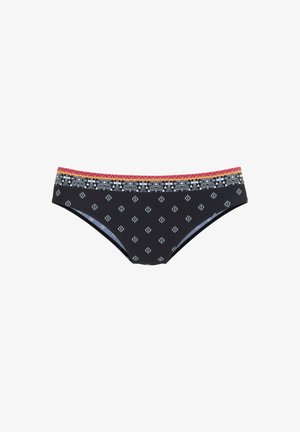 LASCANA, Bikini-Hose - schwarz-bedruckt