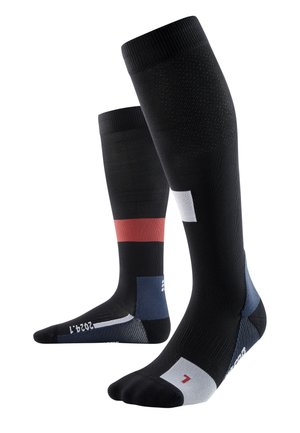 THE RUN LIMITED 2024.1 COMPRESSION SOCKS KNEE-HIGH WOMEN - MADE IN GERMANY - Knee high socks - black