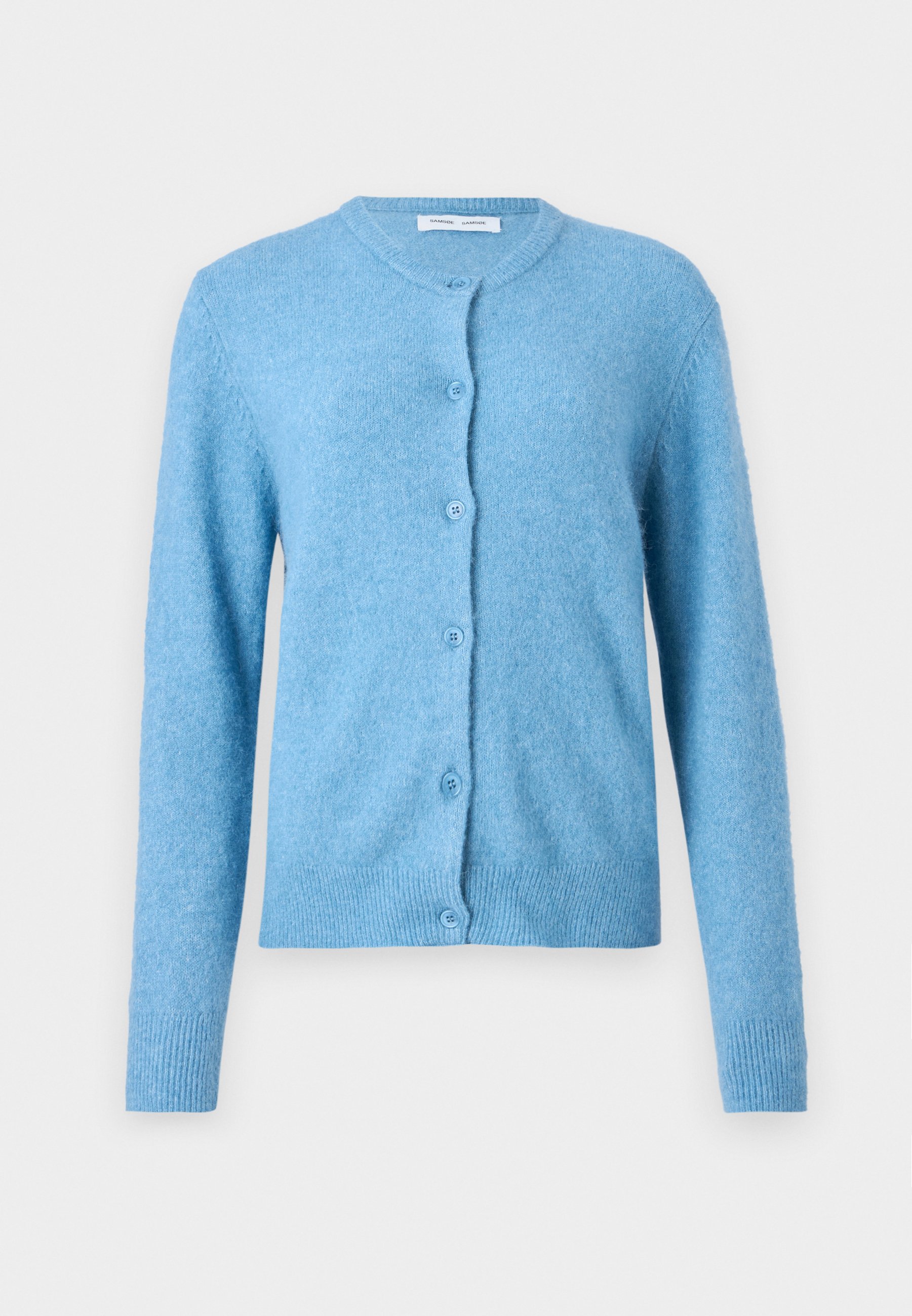 Samsøe Samsøe NOR SHORT CARDIGAN - Cardigan - blue heaven/light
