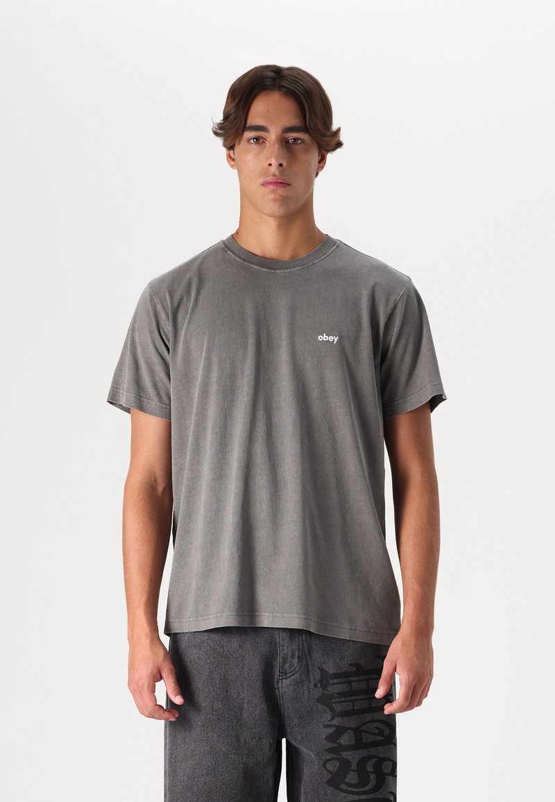 Obey Clothing - LOWERCASE TEE UNISEX - Basic T-shirt - pigment digital black, Enlarge