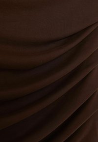 Reiss REGULAR FIT - RUCHED OFF-SHOULDER  - Bluse - chocolate brown
