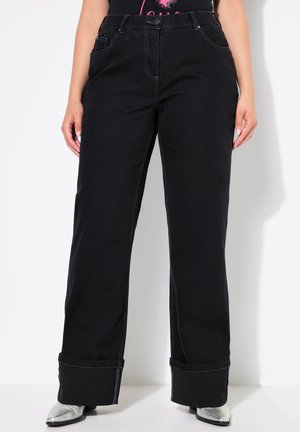 Relaxed fit jeans - black