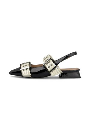 Ballerines à brides arrière - black