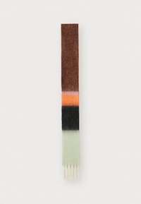 Šalikas - brown/green/orange