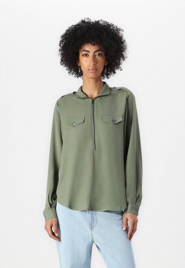 CAMILLA ZIGRID  - Blouse - deep olive
