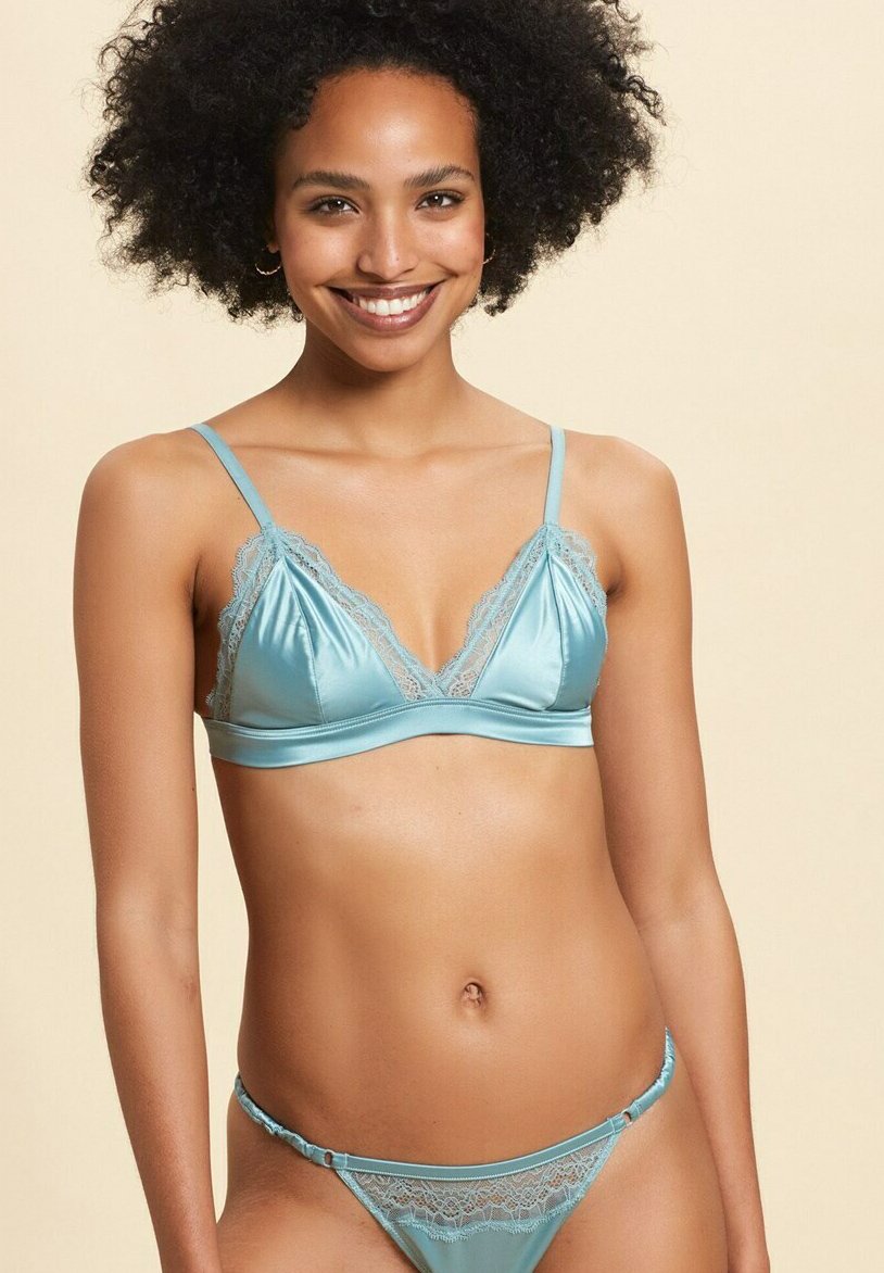 Etam Soutien Gorge Bleu Clair Etam Soutien-gorge Triangle Bleu