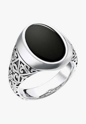 THOMAS SABO Ring - silver coloured/black