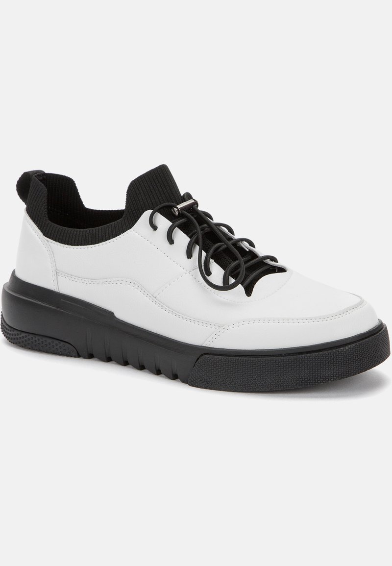 Herren Schnürboots | GRÜNBERG Cowboy-/Bikerstiefelette white/weiß - UO63846 Herren Schnürboots | GRÜNBERG Cowboy-/Bikerstiefelette white/weiß - UO63846