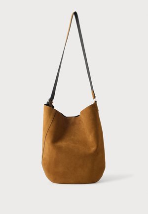 AllSaints, ESME HOBO BAG - Дамска чанта - golden brown