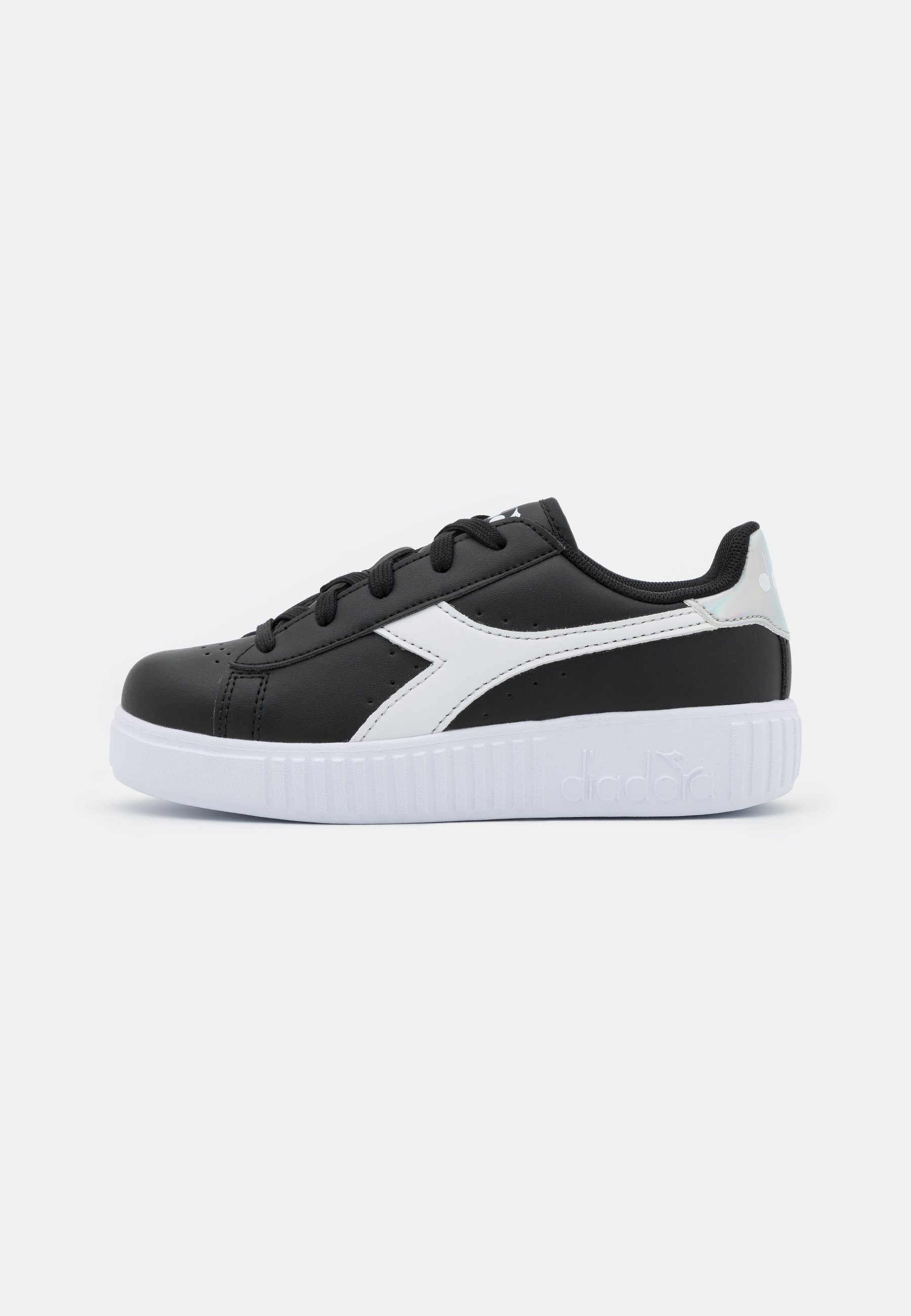 Diadora GAME STEP - Sportschoenen - black/white/Zwart - Zalando.nl
