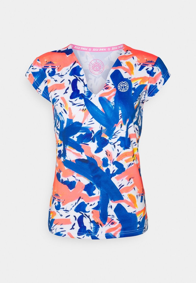 BIDI BADU Triko s potiskem - dark blue