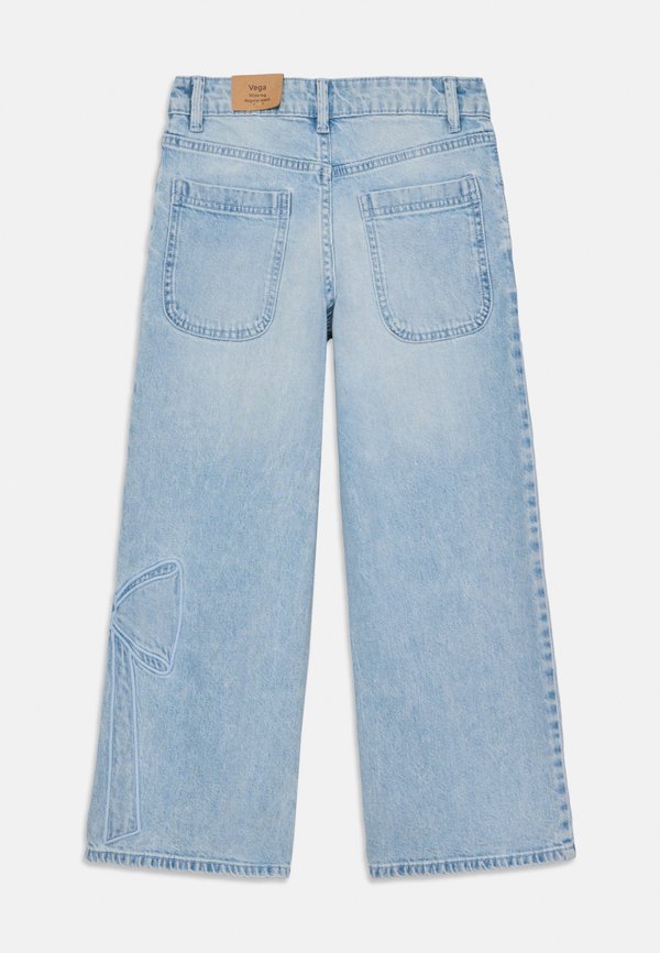 TROUSERS VEGA BOW - Straight leg jeans - light denim2