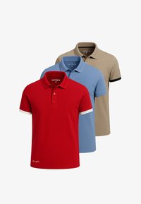 Vybráno, blue red brown