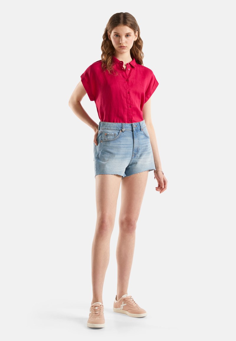 United Colors of Benetton Jeansshort blauw United Colors of Benetton Jeansshort blauw