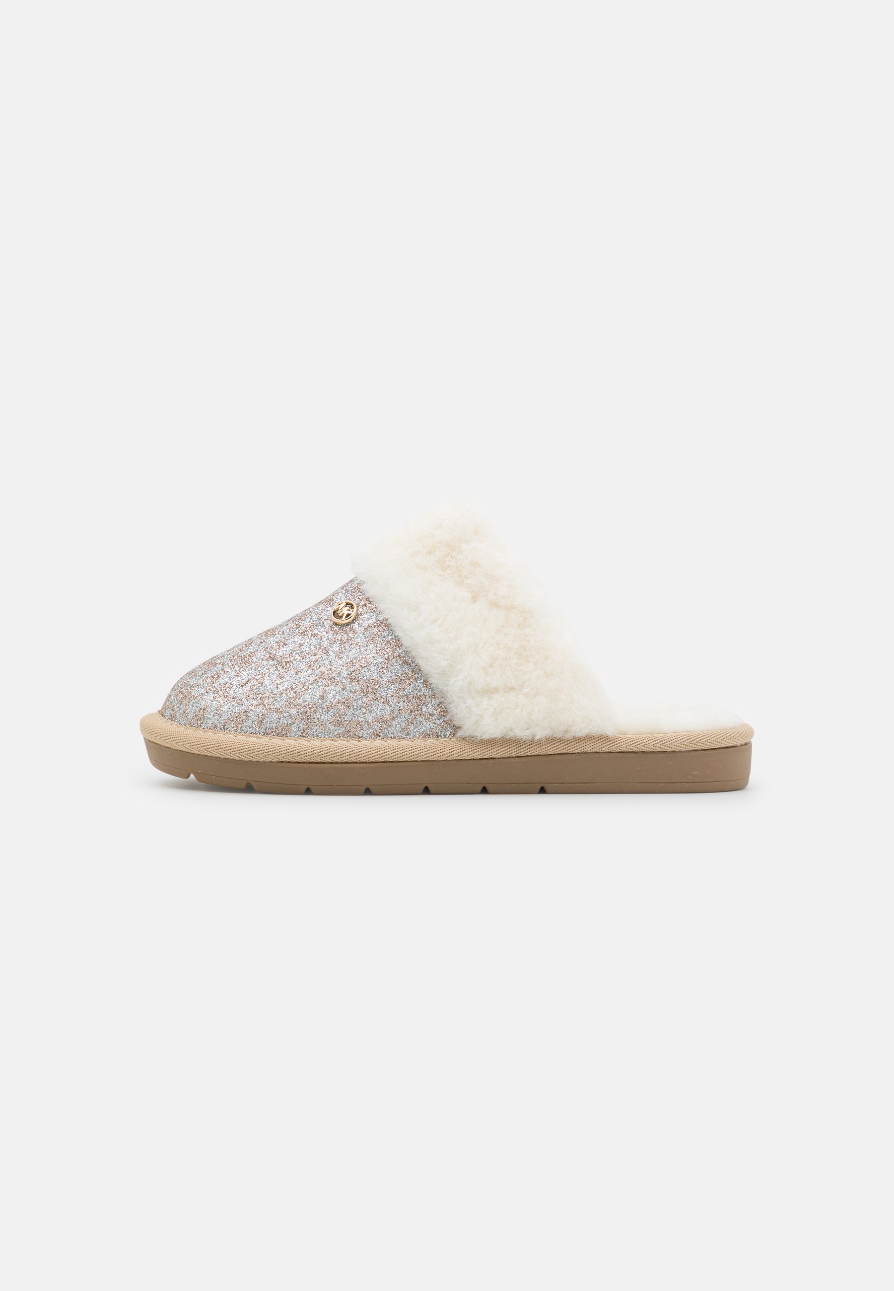 michael kors glitter slippers
