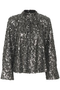 SALINA - Bluse - grey structure