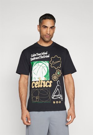 NBA BOSTON CELTICS TEE - Print T-shirt - black