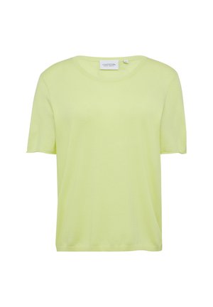 comma casual identity, KURZÄRMELIGER - T-shirt basic - limettengrün